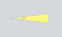 14°